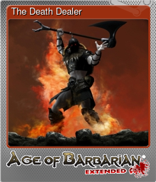 Series 1 - Card 4 of 6 - The Death Dealer
