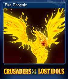 Series 1 - Card 5 of 5 - Fire Phoenix