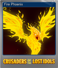 Series 1 - Card 5 of 5 - Fire Phoenix