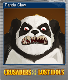 Series 1 - Card 2 of 5 - Panda Claw