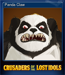 Series 1 - Card 2 of 5 - Panda Claw
