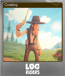 Series 1 - Card 2 of 5 - Cowboy