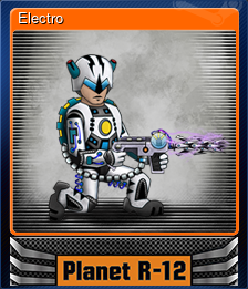 Series 1 - Card 5 of 5 - Electro