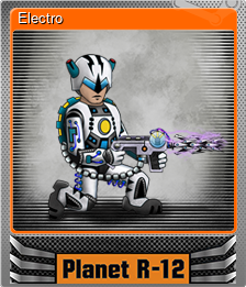 Series 1 - Card 5 of 5 - Electro