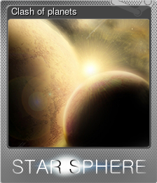 Series 1 - Card 7 of 7 - Clash of planets