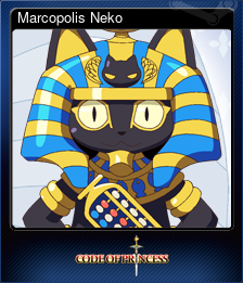 Series 1 - Card 7 of 8 - Marcopolis Neko