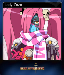 Series 1 - Card 4 of 8 - Lady Zozo