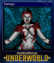 Series 1 - Card 4 of 5 - Vampyr