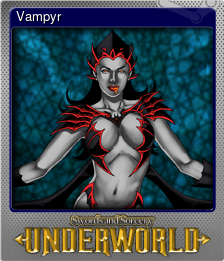 Series 1 - Card 4 of 5 - Vampyr