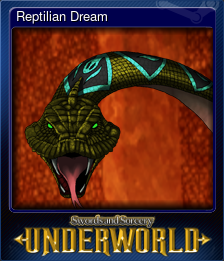 Series 1 - Card 3 of 5 - Reptilian Dream