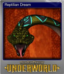 Series 1 - Card 3 of 5 - Reptilian Dream