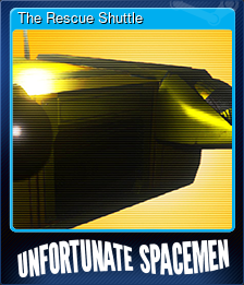 Series 1 - Card 4 of 7 - The Rescue Shuttle