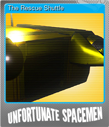 Series 1 - Card 4 of 7 - The Rescue Shuttle