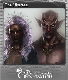 Series 1 - Card 5 of 13 - The Mistress