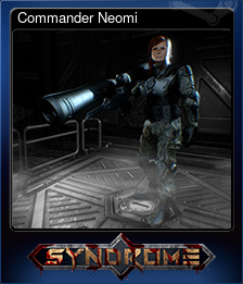 Series 1 - Card 2 of 10 - Commander Neomi