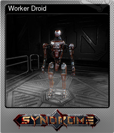 Series 1 - Card 4 of 10 - Worker Droid