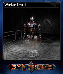 Series 1 - Card 4 of 10 - Worker Droid