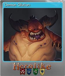 Series 1 - Card 2 of 6 - Demon Glutton