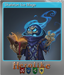 Series 1 - Card 4 of 6 - Skeleton Ice Mage