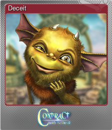 Series 1 - Card 6 of 7 - Deceit