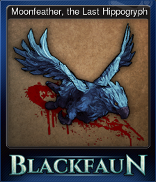 Series 1 - Card 4 of 9 - Moonfeather, the Last Hippogryph