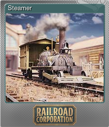 Series 1 - Card 5 of 5 - Steamer