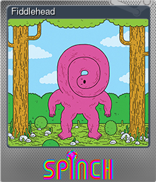 Series 1 - Card 4 of 5 - Fiddlehead