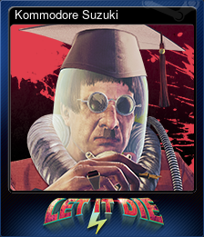 Series 1 - Card 6 of 8 - Kommodore Suzuki