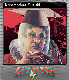 Series 1 - Card 6 of 8 - Kommodore Suzuki