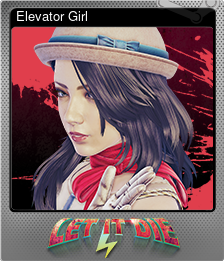 Series 1 - Card 7 of 8 - Elevator Girl