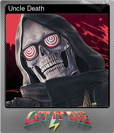 Series 1 - Card 1 of 8 - Uncle Death