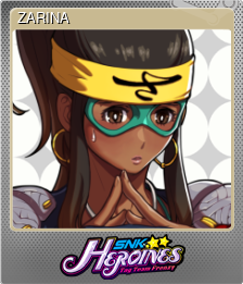 Series 1 - Card 11 of 15 - ZARINA