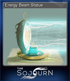 Series 1 - Card 4 of 9 - Energy Beam Statue
