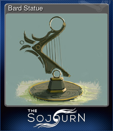 Series 1 - Card 3 of 9 - Bard Statue