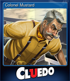 Series 1 - Card 5 of 12 - Colonel Mustard
