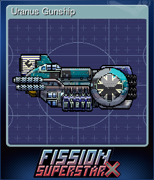 Series 1 - Card 2 of 9 - Uranus Gunship