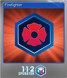 Series 1 - Card 3 of 5 - Firefighter