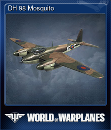 Series 1 - Card 4 of 10 - DH 98 Mosquito