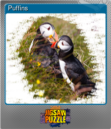 Series 1 - Card 2 of 5 - Puffins
