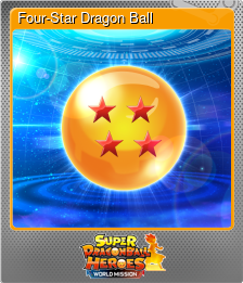 Series 1 - Card 4 of 8 - Four-Star Dragon Ball