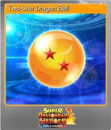 Series 1 - Card 2 of 8 - Two-Star Dragon Ball