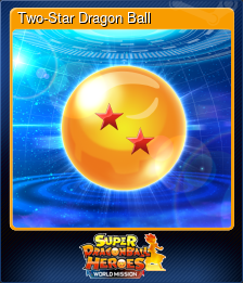 Series 1 - Card 2 of 8 - Two-Star Dragon Ball