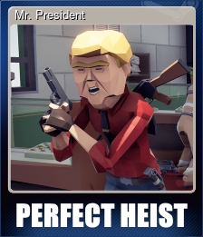 Series 1 - Card 5 of 5 - Mr. President