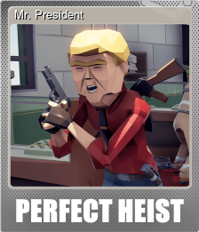 Series 1 - Card 5 of 5 - Mr. President