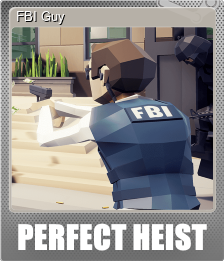 Series 1 - Card 2 of 5 - FBI Guy