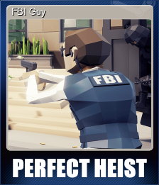 Series 1 - Card 2 of 5 - FBI Guy