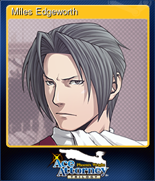 Series 1 - Card 2 of 8 - Miles Edgeworth