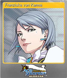 Series 1 - Card 5 of 8 - Franziska von Karma