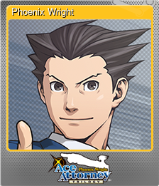 Series 1 - Card 1 of 8 - Phoenix Wright