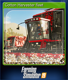 Series 1 - Card 2 of 5 - Cotton Harvester fleet